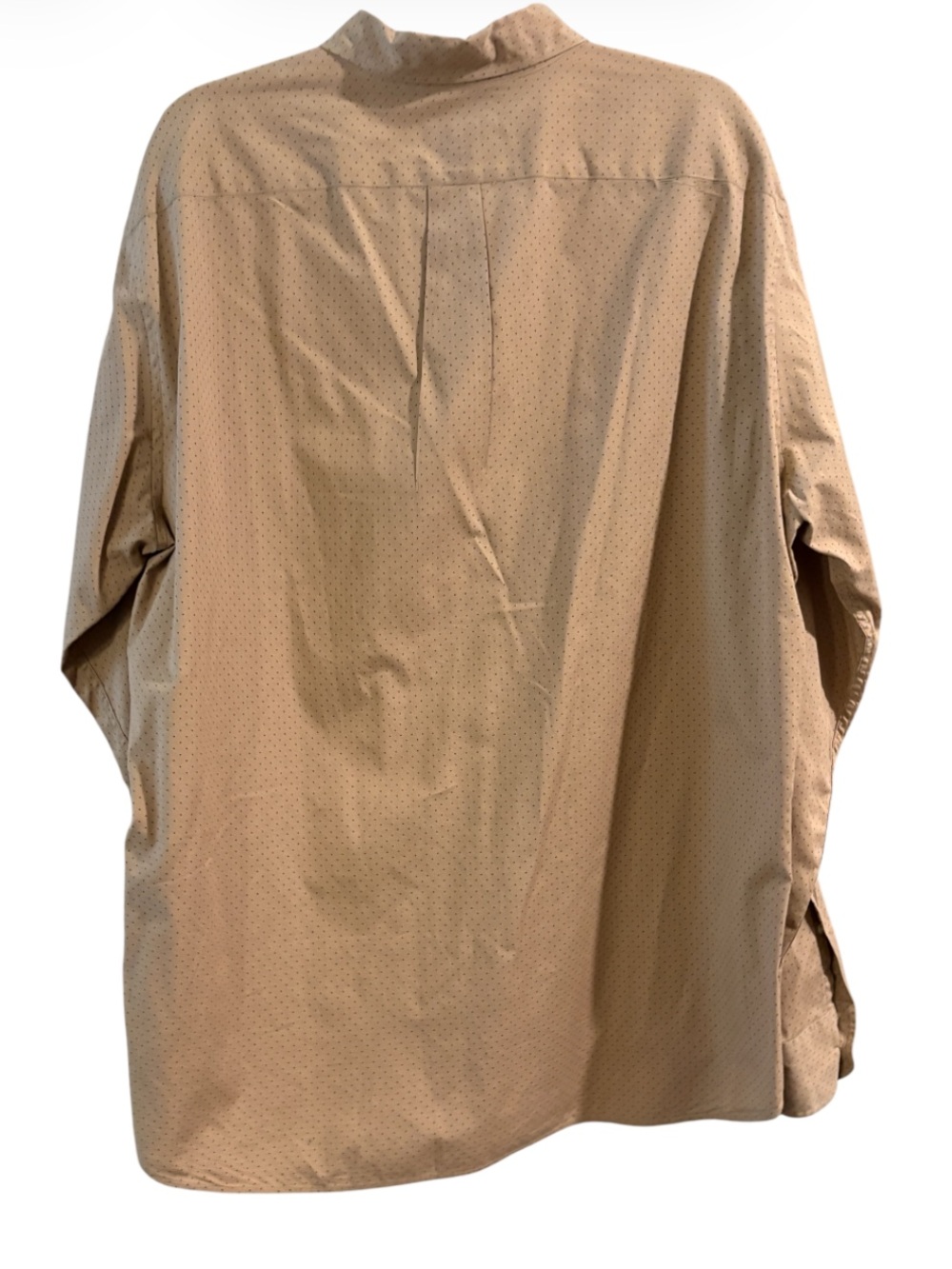 J.Crew Secret Wash Slim Shirt Men’s XL Tan Dots Stretch Button Down - Picture 3 of 13
